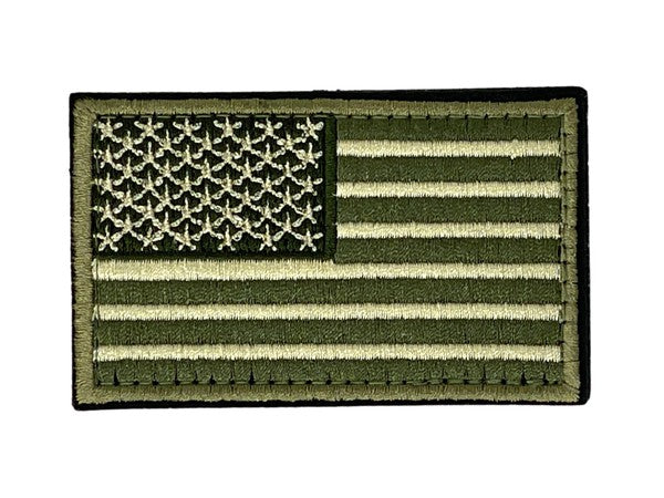 Tactical USA Flag Patch with Velcro Backing