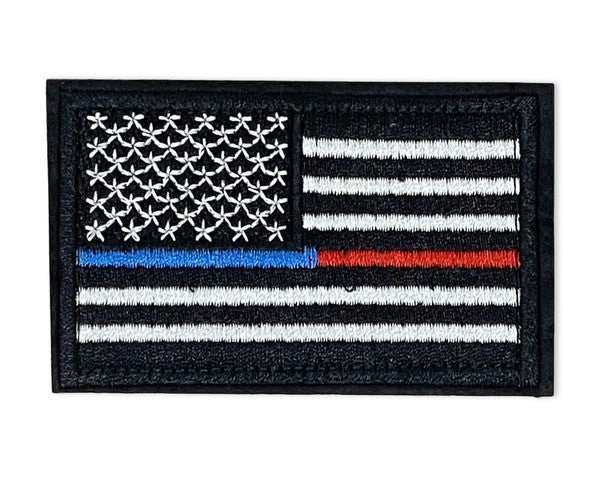 Tactical USA Flag Patch with Velcro Backing