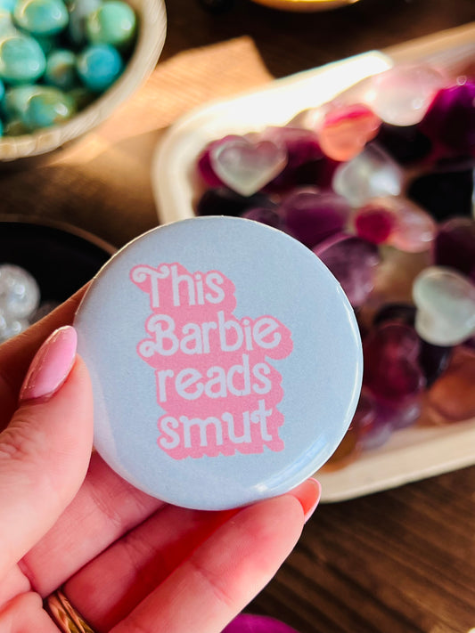 This Barbie Reads Smut - Button