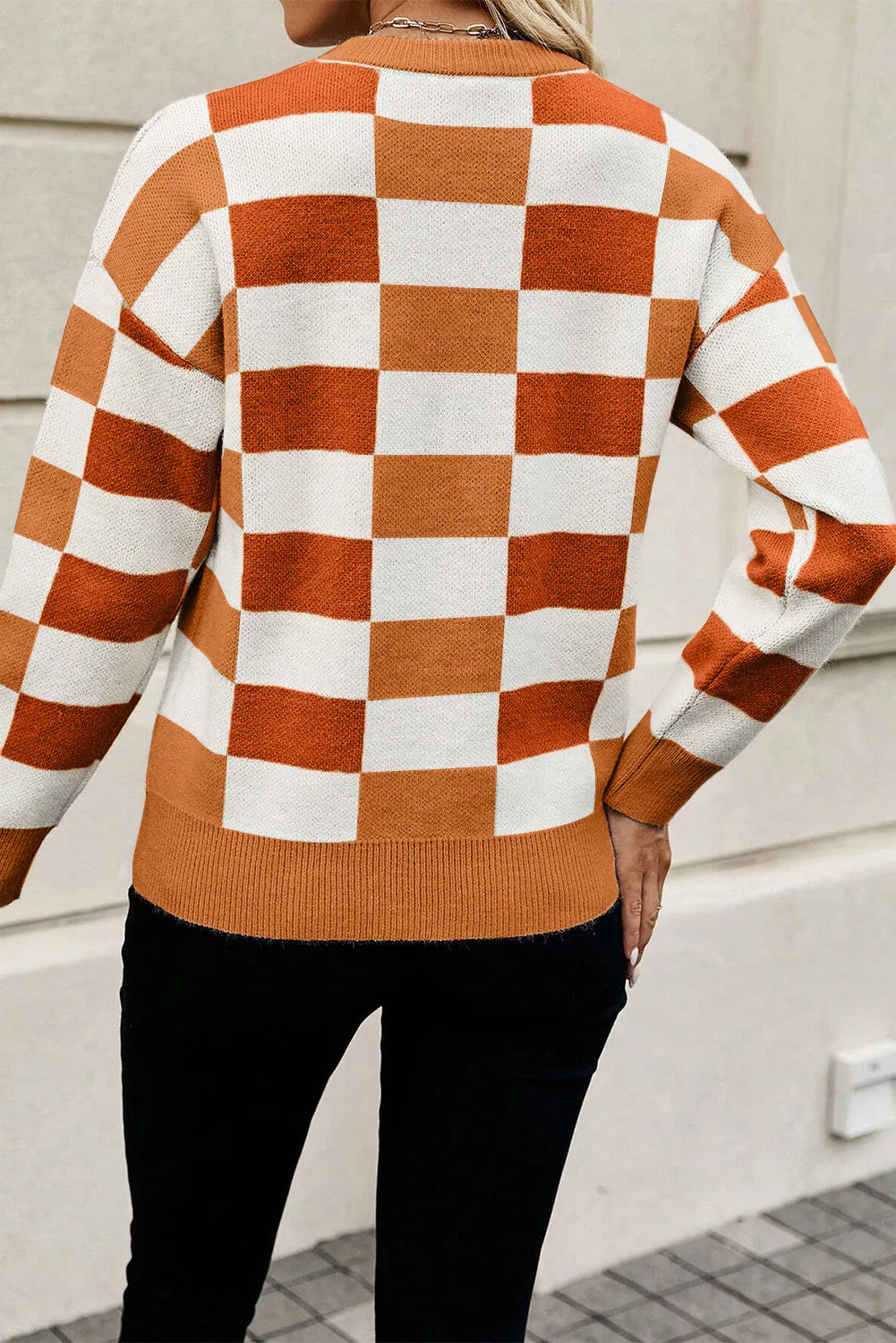 Color Block Fall Sweater